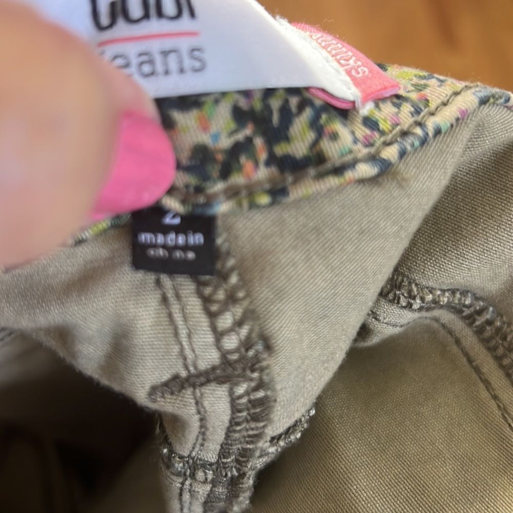 Cabi Patterned Jeans Super Soft Size 2 - Picture 6 of 7